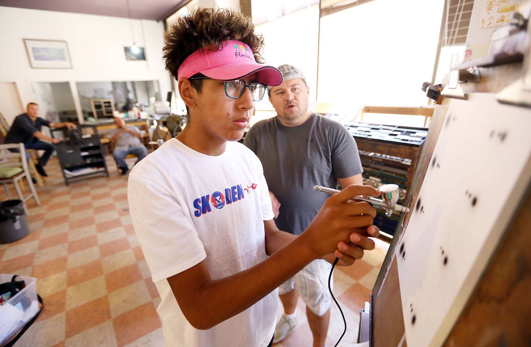 Learning from the masters, artists come to Butte